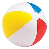 Intex 59020NP - Aufblasbarer Ball Glossy Assortiert, Vinyl, Mehrfarbig, 51 cm