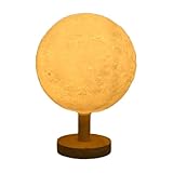 Mondlampe – PVC 10,63 Zoll, Elektrische Energiesparende Lichtquelle, Weiche Und Elastische Beleuchtung | Mondlampe Mit Einstellbarer Helligkeit, Nachtlichtlampen Für Schlafzimmer, Kinderzimmer, Wohnzi