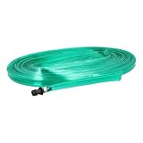 30m Sprühschlauch Flacher Bewässerungsschlauch mit Lochauslässen Schlauchregner Beregnung Sprühregner Schlauch