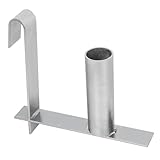 AWJUWHBJ Rollwerkzeug zur Montage von Sichtschutzmatten an Metallzäunen Rostfreier Montagehaken Stabile Outdoor-Installationslösung Gartenzaun Sichtschutz Montagehalterung