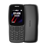 Nokia 106 (2018) 4G Schwarz (Black) Dual-SIM