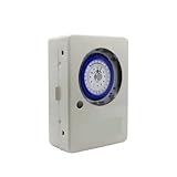 1 Stück MT388 100–240 VAC 15 A mechanischer Zeitschalter – kollisionssichere DIN-Schienenmontage, perfekt for die Automatisierung zu Hause und im Büro