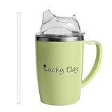 Trinkbecher Für Erwachsene, 350ml Flüssigkeitsbehälter, Anti-Verschlucken Pflegebecher Für Senioren, Für Zuhause Krankenhaus Patienten Pflegekräfte Bettpflege Rehabilitation Frauen Nach Der