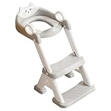 Generic Töpfchentrainingssitz – Kleinkind-Toilettensitz für Kinder Mädchen | Kleinkind-Toilettensitz mit Stufen | Töpfchensitz mit Tritthocker | Faltbarer Kinder-Trainer, rutschfeste