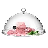 Smoking Cloche Dome Abdeckung, Acryl, transparent, Molekularküche, Küchenwerkzeug für Rauch-Infuser mit Glocke, Räucherdeckel für Cocktail-Dessert (21,5 cm)