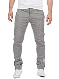 Yazubi Dustin - Chinohosen Für Männer - Stretch Herren Chino Stoffhosen - Chinojeans, Grau (Gull 4R173802), W32/L32