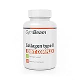 GymBeam Kollagen Kapseln (Typ II) - Hochdosiert, 40 mg pro Tagesdosis, unterstützung für Bewegungsapparat, hochdosiert, mit Vitamin C und D, für die Hydratation und Elastizität des Knorpels, 60 caps