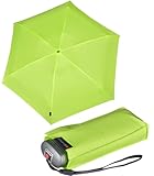 Knirps Mini Taschenschirm Travel mit UV-Schutz - Lime