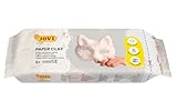 Jovi Pappmaché, gebrauchsfertige Papiermasse zum Modellieren, lufttrocknend, 1 Packung mit 680 g