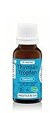 Thymian Tropfen klassisch Dr. Muches │ Mit hochkonzentriertem, natürlichen Thymol │ Für Thymiantee und Thymianwasser│ Auch zum Inhalieren │ Sofort bioverfügbar │ Vegan und alkoholfrei │ 1x20 ml