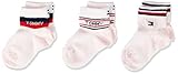 Tommy Hilfiger Unisex Baby TH 3P GIFTBOX CLSSC Sock, pink/Tommy original, 19/22