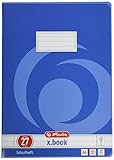 Herlitz Schulheft x.book A4, liniert, Lineatur 27, 32 Blatt, 5 Stück