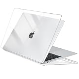 EooCoo Hülle Kompatibel für MacBook Pro 13 Zoll Touch Bar M2 M1 A2338 A2251 A2289 A2159 A1989 A1706, 2022-2017 Freisetzung Ultradünne Glatt Hartschale Schutzhülle Case, Kristall Klar