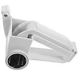 TOYANDONA Edelstahl Käsereibe mit Handkurbel Tragbare Käseschneider für Käse und Gemüse Rostfrei Sicher und Vielseitig für Haushalt und Küche