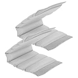 Ipetboom 2 Stück Gepolsterte Kameratascheneinsätze Trennwände Stoßfest für Kamerarucksack Zubehör