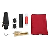 Jxngery Alt -Saxophon -Mundstücksstück Standard -Saxophone Mundstücke mit Zahnpolsterpinsel für Schüler oder Anfänger geeignet