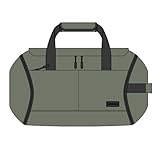 LOVEVOOK Reisetasche Sporttasche Rucksack Groß, 60L Handgepäck Rucksack Flugzeug mit Schuhfach Nassfach, Reiserucksack Weekender Travel Bag für Herren Damen Gym, Reise, Schwimmen, Dunkelgrün