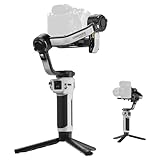 ZHIYUN CINEPEER Weebill 3E [Offiziell] Gimbal Kamera für DSLR-und Spiegellose Kamera, 3-Achsen Leicht Kamera Stabilisator, 3kg Nutzlast, Native Vertikale Aufnahme, Bluetooth-Aufnahmetaste