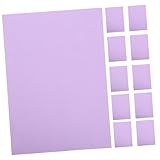 Parliky 100st Kopierpapier Bastelpapiere Origami-papiermasse Origami-druckpapier Bastelbedarf Druckpapier Masse Dekoratives Druckerpapier Bastelmaterial Lavender Zellstoffpapier