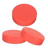 NAMOARLY 3 Stück Teiliges Hockey Puck Set mit Einstellbarer Härte PVC Flache Eishockey Pucks für Erwachsene Vielseitig für Indoor Outdoor Training Natürliche Matte Oberfläche Langlebig und