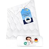 Sommerdecke 135x200 DORMUS vom Innovationspreisträger 2025, Extra leichte Bettdecke 135x200 für den Sommer, Blanket made in Europe, Atmungsaktive und dünne Steppdecke, Perfekte Decke für Allergiker