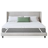 Novilla Matratzen Topper 80x200 5cm Höhe Gel Topper Memory Foam MatratzenTopper für Boxspringbett Wohnwagen Schlafsofa Matratzenauflage Bezug Waschbar Oeko-TEx