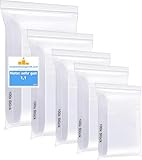 500x Stück ZIP Druckverschlussbeutel - Baggies mit Zipper transparent - verschließbare Plastikbeutel & Tüten in 5 Größen