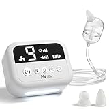 Nasensauger Baby Elektrisch |Elektrischer Nasensauger für Babys 9 Saugstärken Nasensekretsauger Baby Staubsauger Wiederaufladbar Mit Licht und Beruhigender Musik Sicher Effizient Sanft 77