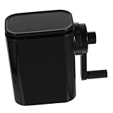 Gadpiparty Bleistiftspitzer Anspitzer einstellbar manueller Bleistift Kunst Zeichnung Handspitzer kleiner Bleistiftschärfer bequeme Handschärfer kleine manuelle Abs Schwarz