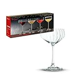 Spiegelau Coupette Gläser 310 ml, 4 Stück, LifeStyle, 4450178, Cocktailgläser aus Kristallglas, Sektschalen spülmaschinenfest