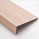 Fensterbankschutz aus PVC, einfach zu installieren, schneidbar, schlankes Holzmaserungs-Design