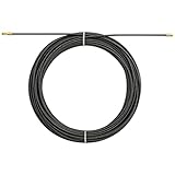 REV 0579513555 Stahl Einziehspirale, Kabel Einzugshilfe, 20m, schwarz