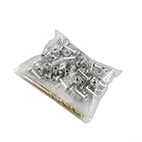 Niceminiwall Edelstahl 316 Drahtseil Schutzhülle für Treppe Leitplanke Kabelzubehör mit Bohrer für Stahl Zement Holz Stein Installation