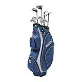 Wilson Women's Magnolia Package Golf Set Kompletter Satz, Marineblau, Regular