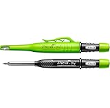 Pica Tieflochmarker Dry Longlife, langlebiger Marker mit Spitzer und Halteclip, Spezial-Graphitmine 2.8 mm ,grün, Art.-Nr. 3030.0, 1 Stück (1er Pack)