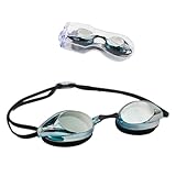 Mirweon Antibeschlag-Schwimmbrille, Unisex, Schwimmbrille, Taucherbrille
