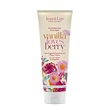 Jean & Len Duschgel Cranberry & Vanille, pH-hautideal, belebendes Duscherlebnis, mit Cranberry- und Vanille-Extrakt, für weiche Haut, veganes Duschgel, ohne Parabene & Silikone, 250 ml