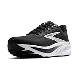 BROOKS Herren Ghost 17 Sneaker, Black/Grey/White, 44.5 EU
