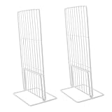 TOYANDONA 2 Stück Teiliges Gefrierschrank Trennwand aus Langlebigem Eisen Draht Atmungsaktiv mit Gitterstruktur für Bessere Luftzirkulation Installieren Flexibel Kombinierbar Geeignet für