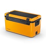 Dometic Recon Hardside Large - Passive Kühlbox 69L - Tragbare Thermobox inklusive Korb und Trennwand für das Auto, Reisen oder den Campingplatz - Glow