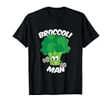 Brokkoli Mann Lustiges Gemüse Geschenk Fun T Shirt