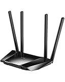 Cudy 4G LTE Router SIM Karte, N300 WLAN Router, 300 Mbit/s WLAN, SIM-Kartensteckplatz für jeden Betreiber FDD und TDD, DDNS, PPTP/L2TP VPN, LT400