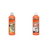 Drano (Mr Muscle) Extra Stark, Power Gel Rohrfrei Abflussreiniger, Rohrreiniger, 1000 ml + Drano Küchen-Gel Rohrfrei Abflussreiniger, Rohrreiniger für die Küche, 1000 ml