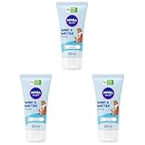 NIVEA Baby Wind & Wetter Creme, Babycreme schützt vor Wind und Kälte, Baby Feuchtigkeitscreme mit Mandelöl für zarte Babyhaut, Hautpflege für Babys mit Shea Butter und Vitaminen (50 ml)