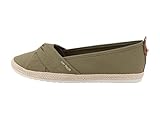 Tom Tailor Damen 7490090004 Flacher Slipper, Green, 36 EU