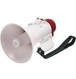 DGSYUAN Megaphon Hand-Megaphon, Aufnahme, Wiedergabe, Tragbare Megafone, Faltbarer Griff, Leichter Bullhorn-Lautsprecher, Outdoor-Megaphon-Lautsprecher Megaphone