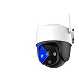 CAQBFRNL 4G 2MP Außenkamera 360° PTZ Smart Color Nachtsicht Wi-Fi IP66 Menschenerkennung IP-Überwachungskamera CCTV(E/U,Cruiser 4G)