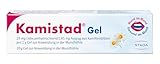 Kamistad Gel – schmerzlinderndes Gel bei leichten Entzündungen des Zahnfleisches und der Mundschleimhaut – hemmt Entzündungen, fördert die Heilung – 1 x 20 g