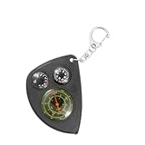 LLLmhuaa Hochpräzise Kompasse, kompaktes Outdoor-Navigationswerkzeug, leichtes Gerät, Wanderzubehör, leichtes Wandergerät