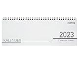 Stylex Schreibtisch Querkalender 2022 - 32 Blatt - 1 Woche Pro Seite